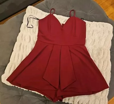 Mameluco A'Gaci granate peplum Foto 1 de 4