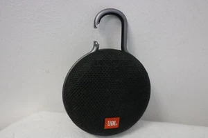 JBL Clip 3 Mobiler Lautsprecher Tragbar Bluetooth Wasserfest Schwarz Gut Zustand - Bild 1 von 1