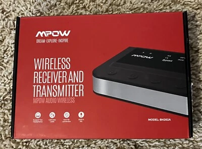 *NUEVO* MPOW Receptor y Transmisor Inalámbrico Audio Inalámbrico BH262A Foto 1 de 3