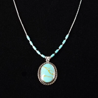 Indianerschmuck Halskette Türkis* Southwestern Style Westernschmuck S425 - Bild 1 von 4