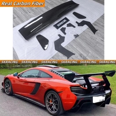 Alerón trasero de fibra de carbono real para Mclaren MP4-12C 650S Foto 1 de 4