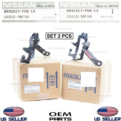 Genuine Front Bumper Mounting Fog Lamp Left+Right ⭐2pcs⭐ Infiniti QX60 2016-2020 - Image 1 of 4