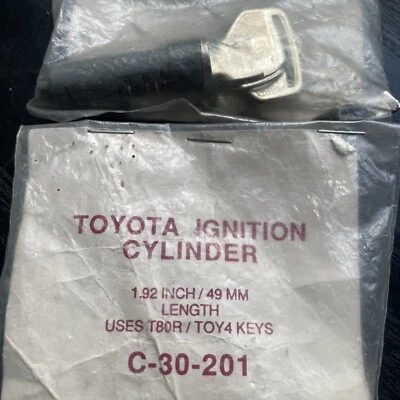 Toyota Land Cruiser Series FJ60 1981-1987 cilindro de bloqueo de encendido C-30-201 Foto 1 de 3