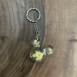 Handgefertigter Harz Mickey Maus Kopf Schlüsselring - Bild 1 von 2