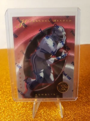 1997 Pinnacle Totally Certified Platinum Red #43 Herschel Walker /4999 - Image 1 of 2