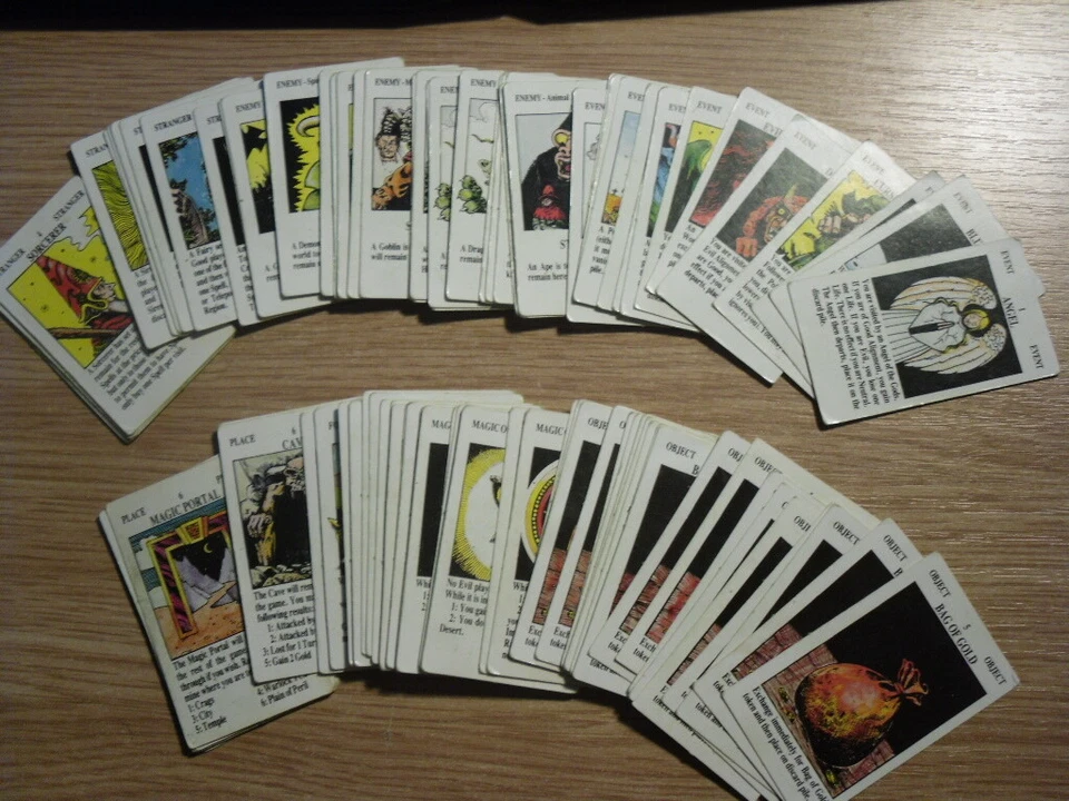 Talisman - The Magical Quest Game: Adventure Cards x 104 - Image 1 of 1