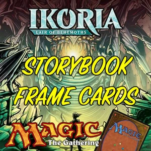 MTG Ikoria Höhle der Behemoths mythisches GESCHICHTENBUCH Vitrine COMIC Rahmenkarten Neuwertig/M - Bild 1 von 37
