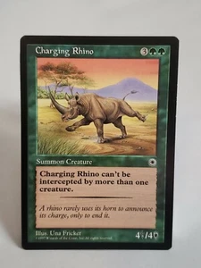 MTG Charging Rhino Portal Regular Rare Magic - Picture 1 of 6