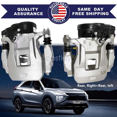 Pair Rear Right & Left Brake Cylinder Caliper For 2017-2022 Mitsubishi Outlander - Image 1 of 4