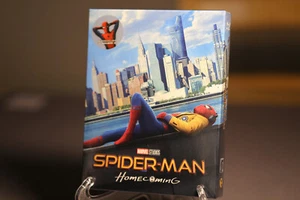 Spider-Man Homecoming Full Slip Blufans SteelBook | 4K + Blu-Ray | Brand New - Bild 1 von 5