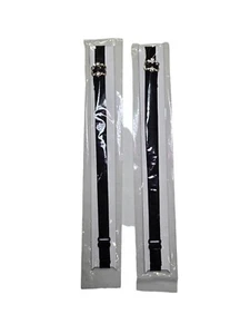 Neu ohne Etikett schwarzer BH-Träger 2er Set Strass verstellbar *siehe Beschreibung - Bild 1 von 14
