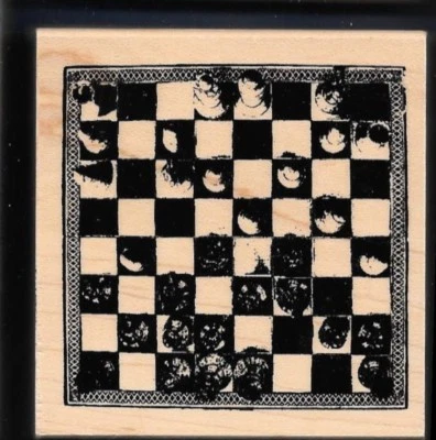 JUEGO DE MESA DE AJEDREZ JUEGO mediano edición limitada club chatarra 2003 madera sello artesanal Foto 1 de 3