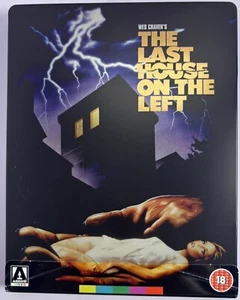 LAST HOUSE ON THE LEFT (1972) Blu-ray ARROW STEELBOOK Wes Craven IMPORT MINT - Picture 1 of 11