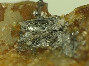 TETRADIMITE dall'Austria * RARO Bi-Te-SOLFURO * 2,7 cm - Foto 1 di 3