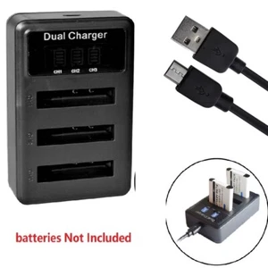 Battery Charger for Olympus Li-50B SP-720UZ SP-800 SP-800UZ SP-810 Stylus 9010 - Picture 1 of 6