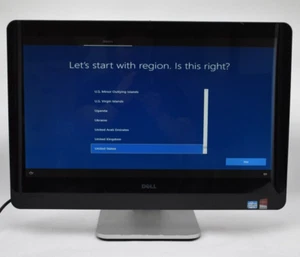 23" Dell INSPIRON ONE 2330 AIO i5-3330S @ 2.70GHz 8GB RAM 128GB SSD WIN10 *READ - Picture 1 of 10