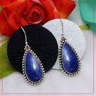Lapis Lazuli Gemstone Earring-925Sterling Silver-Inner Peace Earring-Gift ForHer