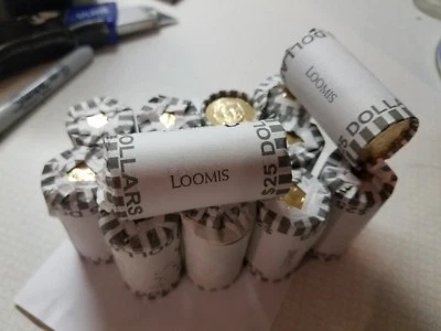 16 Rolls ($400) Circulated++ Presidential Dollar Coins Mystery Money 2007-2011 - Image 1 of 3