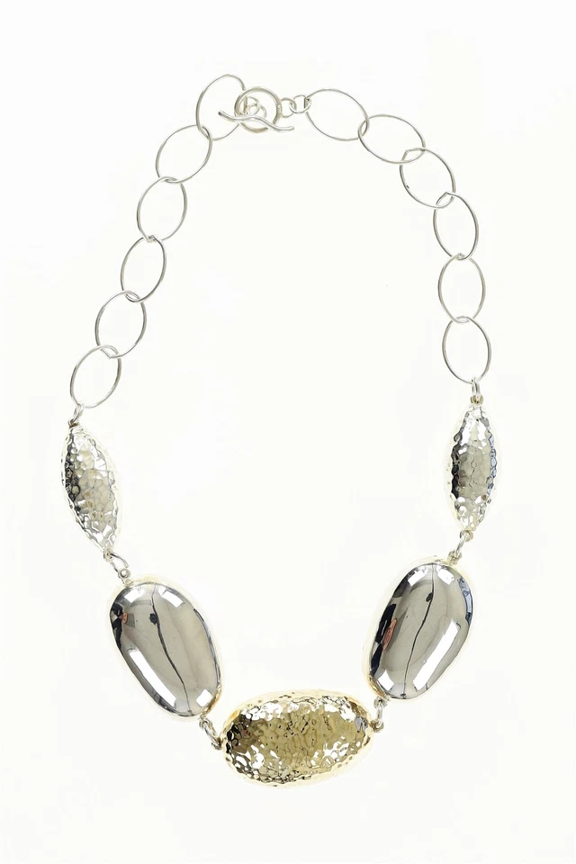 Collar SIMON SEBBAG Mujer Plata Oro 19" 143990 Foto 1 de 2