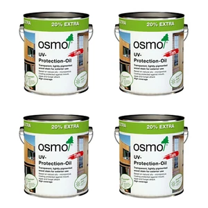 4 x 3 Liter (12L) Osmo UV Pro-Oil Extra 420 klar Outdoor Schutzöl - Bild 1 von 3