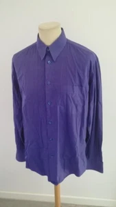 Chemise homme occasion Kenzo violette Taille 42 - Imagen 1 de 4