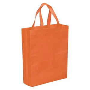 Unique Bargains Reusable Gift Bags Vertical Style Tote Bag Travel Storage Orange - Picture 1 of 5