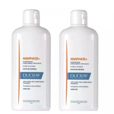 LOTE de 2 champú para pérdida de cabello Ducray Anaphase + 13,5 oz 400 ml Foto 1 de 4