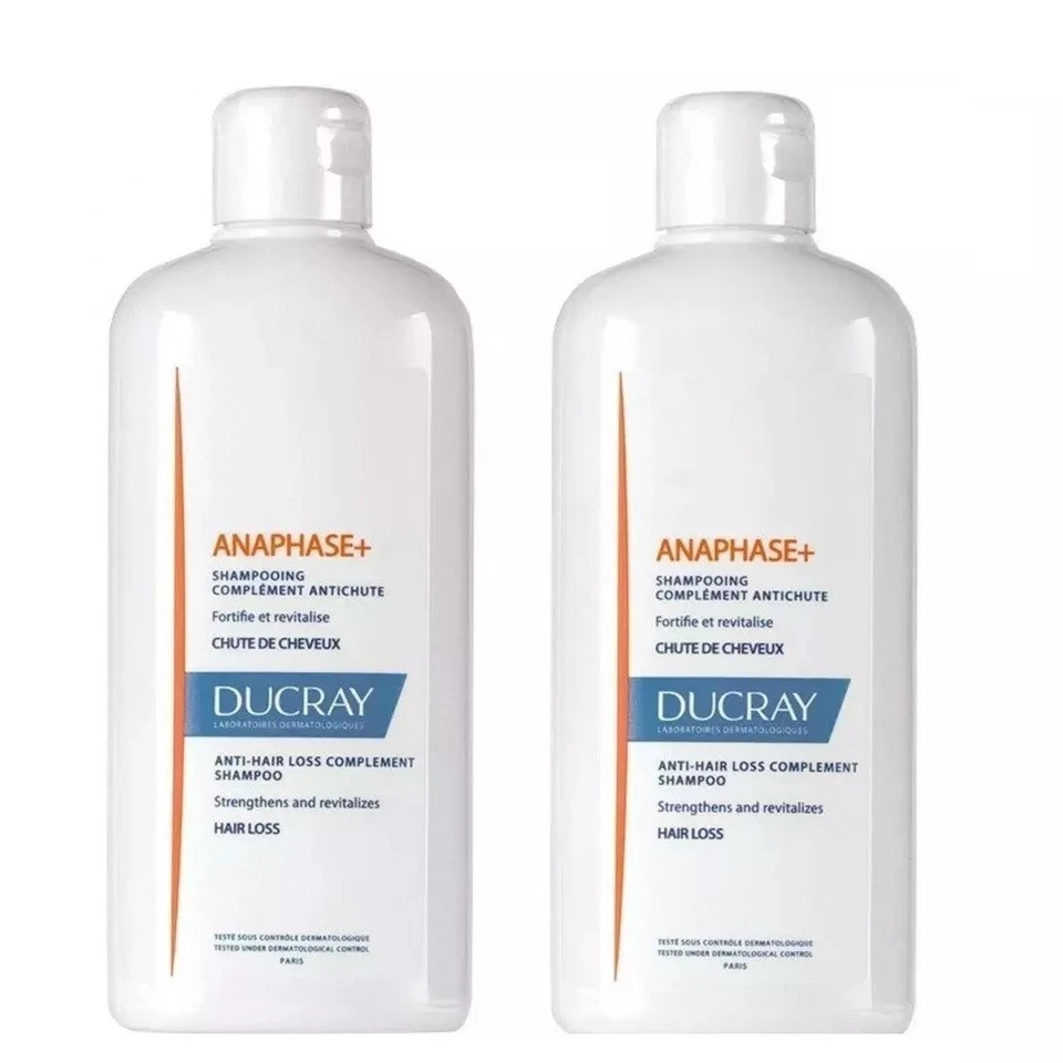 LOTE de 2 champú para pérdida de cabello Ducray Anaphase + 13,5 oz 400 ml Foto 1 de 4