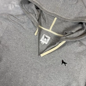 Linda sudadera con capucha gris The Black Dog para mujer XL pulóver informal - Imagen 1 de 10