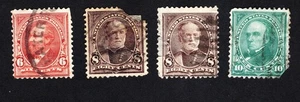 USA 1894-95 group of stamps used CV=60$ - Picture 1 of 2