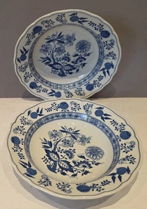 Hutschenreuther Zwiebelmuster Suppenteller Porzellan Ø 25 cm tiefe Teller - Bild 1 von 8