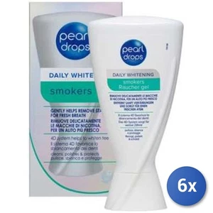 6x Bundle Pearl Drops Dentifricio Sbiancante 50 Ml. Smokers - Picture 1 of 3