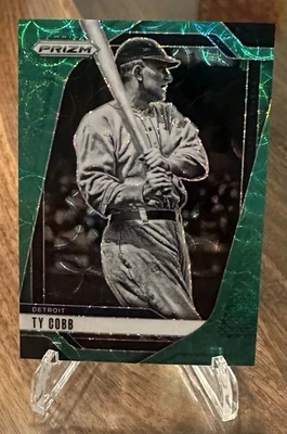 Panini Prizm 2025 - Ty Cobb/75 - Green Prizm Foto 1 de 2