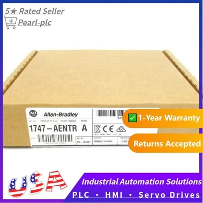 NEW Allen-Bradley 1747-AENTR AB 1747AENTR EtherNet/IP Adapter Module US Free Tax - Image 1 of 3
