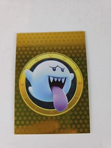 Panini Super Mario Trading Card Collection - Gold Card Boo #161 - Foto 1 di 4