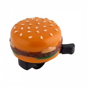 SUNLITE Quarter Pounder Lever Quarter Pounder Cheeseburger Bike Bell - Picture 1 of 1