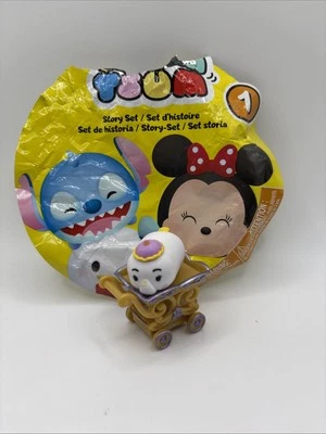 NEW Disney Tsum Tsum Series 1 Story Set Mrs. Potts & Tea (Beauty and the Beast) - Image 1 of 4