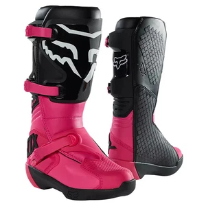 Fox Racing 27690-285-5 Black and Pink Comp MX Off Road Boot Women's Size 5 - Picture 1 of 5