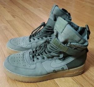 Nike SF AF1 High Top Special Forces Desteñido Para Hombre 9.5 Desteñido Oliva/Goma 859202-339 - Imagen 1 de 10