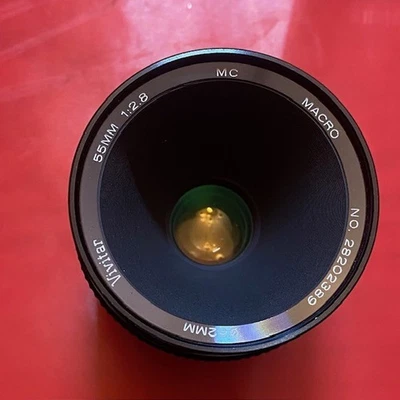 Vivitar 55mm f2.8 Macro Lens Mount | Very Good Used Condition - Image 1 of 4