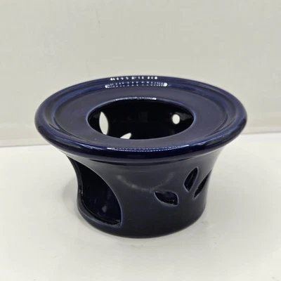 Old Amsterdam Heating Base Coffee Water Tea Candle Ceramic Teapot Warmer - Image 1 of 4