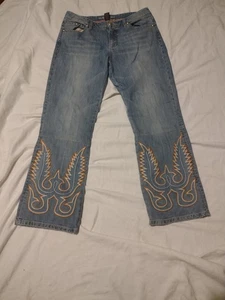 DOUBLE D RANCH Design by Cheryl McMullen Pants Size 11 31 x 34 - Picture 1 of 6