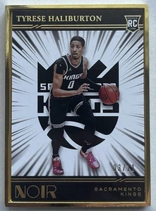 Tyrese Haliburton 2020-21 Panini Noir FOTL Statement Edition Rookie #3/11 RC - Picture 1 of 2