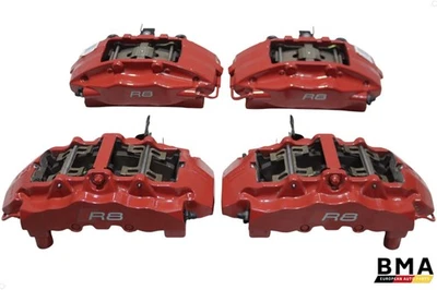 Juego de 4 pinzas de freno delanteras y traseras Audi R8 V10 4S 2017 - 2023 OEM Foto 1 de 4
