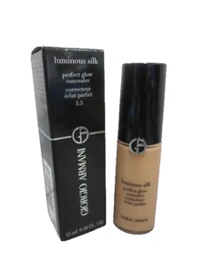 GIORGIO ARMANI LUMINOUS SILK PERFECT GLOW CONCEALER #5.5 0.40 OZ BOXED - Picture 1 of 3