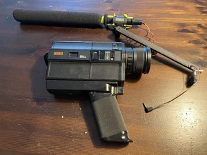 Alte Super 8 Kamera Eumig Makro Sound 80 Live Sound mit Eumig Tele Mikrofon - Bild 1 von 19