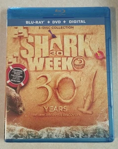Shark Week 30th Anniversary Blu-Ray & DVD Sealed - Imagen 1 de 3