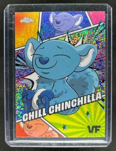 2025 Topps Chrome VeeFriends Chill Chinchilla Manga Speckle #MSS-22 - Picture 1 of 2