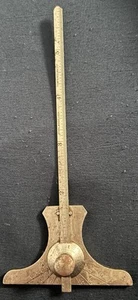 STARRETT NO .236 6 INCH DEPTH GAUGE Tempered #10 Made In USA VINTAGE - Picture 1 of 4