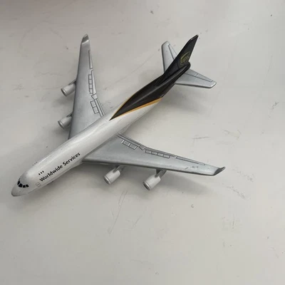 Realtoy UPS Diecast Airplane 5" Boeing Aircraft 747 Cargo United servicio de paquetería Foto 1 de 2